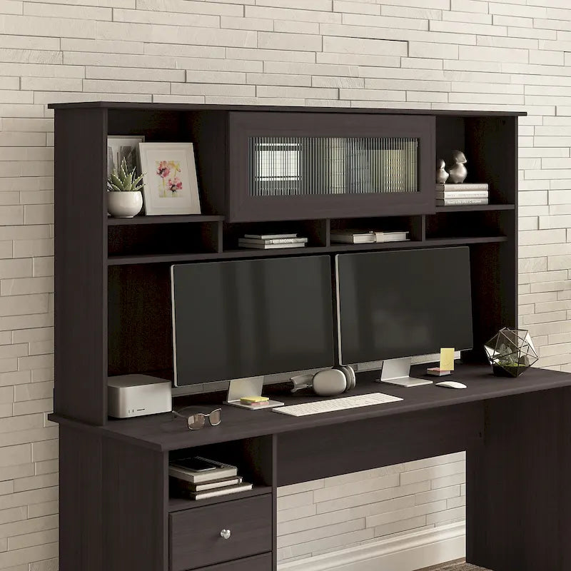 Alzata per scrivania da 72W – Grigio cenere / Grigio erica / Bianco / Grigio moderno | Stile transizionale | Utente singolo