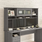 Alzata per scrivania da 72W – Grigio cenere / Grigio erica / Bianco / Grigio moderno | Stile transizionale | Utente singolo