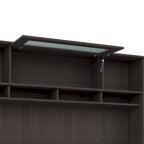 Alzata per scrivania da 72W – Grigio cenere / Grigio erica / Bianco / Grigio moderno | Stile transizionale | Utente singolo