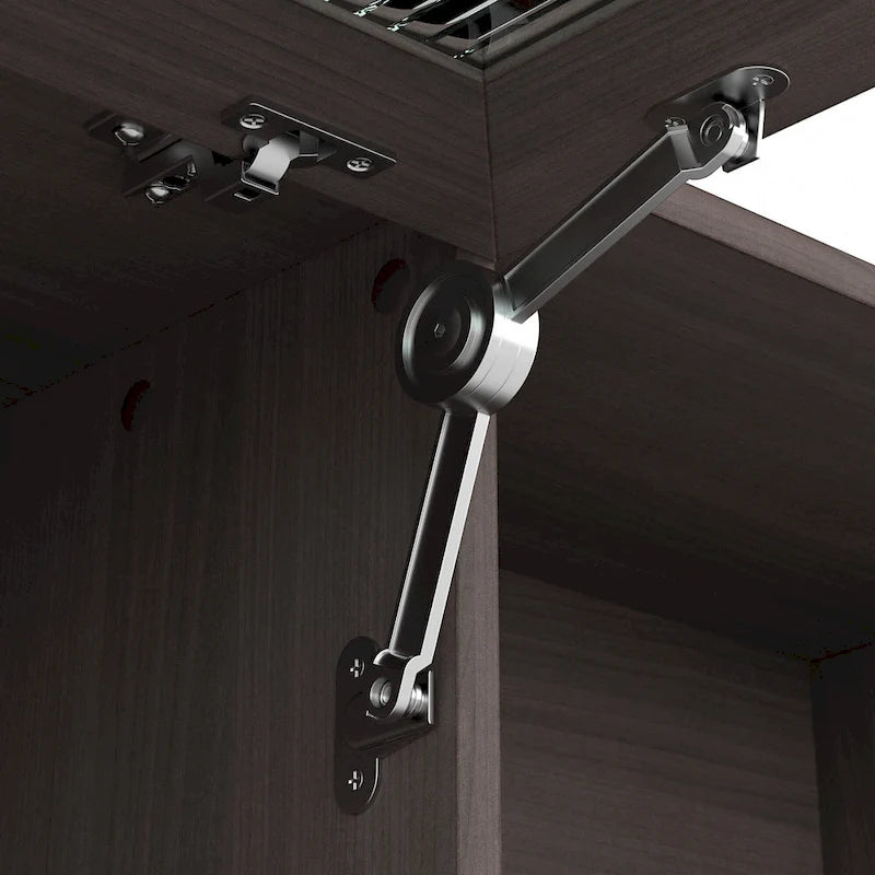 Alzata per scrivania da 72W – Grigio cenere / Grigio erica / Bianco / Grigio moderno | Stile transizionale | Utente singolo