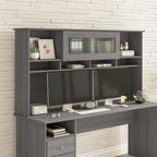 Alzata per scrivania da 72W – Grigio cenere / Grigio erica / Bianco / Grigio moderno | Stile transizionale | Utente singolo