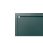 Comodino a 3 cassetti in rattan – Noce / Nero / Blu / Naturale / Verde scuro, Singolo