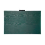 Comodino a 3 cassetti in rattan – Noce / Nero / Blu / Naturale / Verde scuro, Singolo