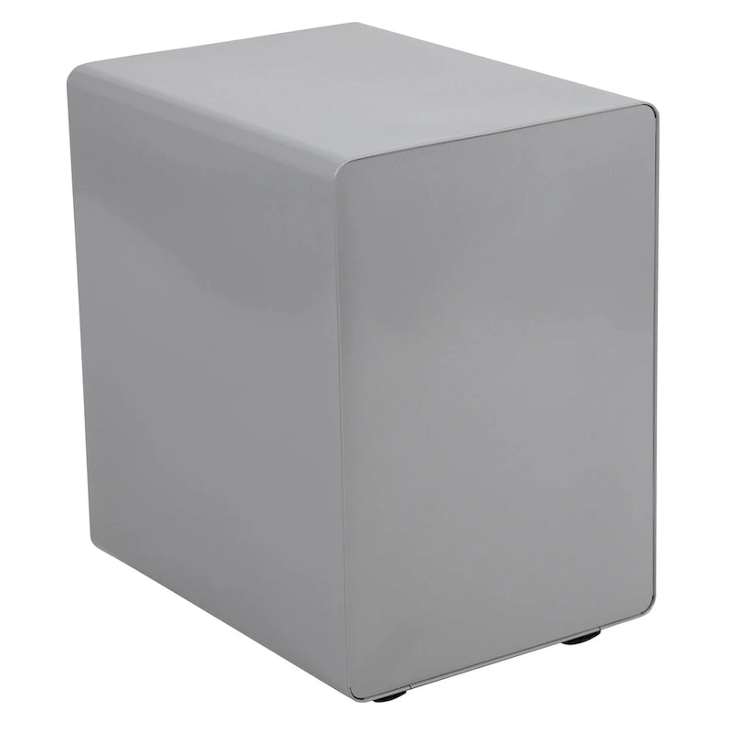 Cassettiera portadocumenti mobile a 3 cassetti con serratura – Bianco/Rosso, Bianco/Antracite, Grigio, Bianco, Nero