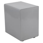 Cassettiera portadocumenti mobile a 3 cassetti con serratura – Bianco/Rosso, Bianco/Antracite, Grigio, Bianco, Nero