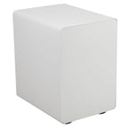 Cassettiera portadocumenti mobile a 3 cassetti con serratura – Bianco/Rosso, Bianco/Antracite, Grigio, Bianco, Nero