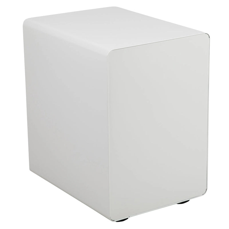 Cassettiera portadocumenti mobile a 3 cassetti con serratura – Bianco/Rosso, Bianco/Antracite, Grigio, Bianco, Nero