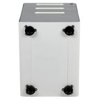 Cassettiera portadocumenti mobile a 3 cassetti con serratura – Bianco/Rosso, Bianco/Antracite, Grigio, Bianco, Nero