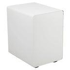 Cassettiera portadocumenti mobile a 3 cassetti con serratura – Bianco/Rosso, Bianco/Antracite, Grigio, Bianco, Nero