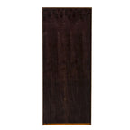 Libreria direzionale tradizionale marrone cognac, 183 cm, montaggio da 1 persona
