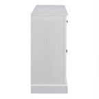 Madia a buffet bianca a 6 ante con 2 cassetti
