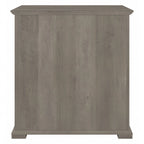 Classificatore laterale da fattoria a 2 cassetti, rovere bianco lino/grigio driftwood – 1 utente